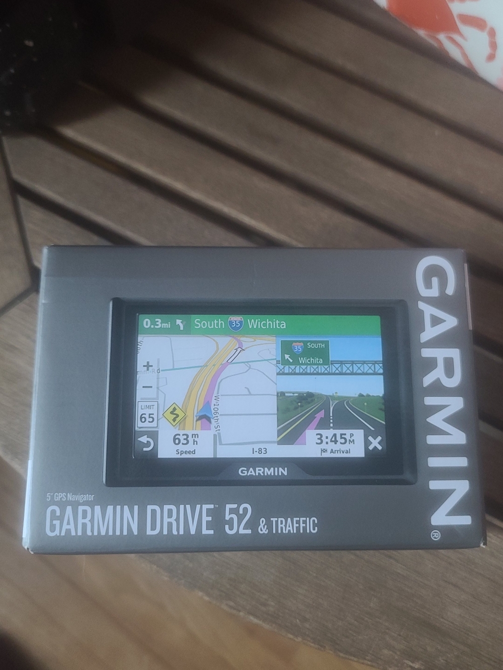 garmin Drive 52 GPS Navigator — Black and Silver